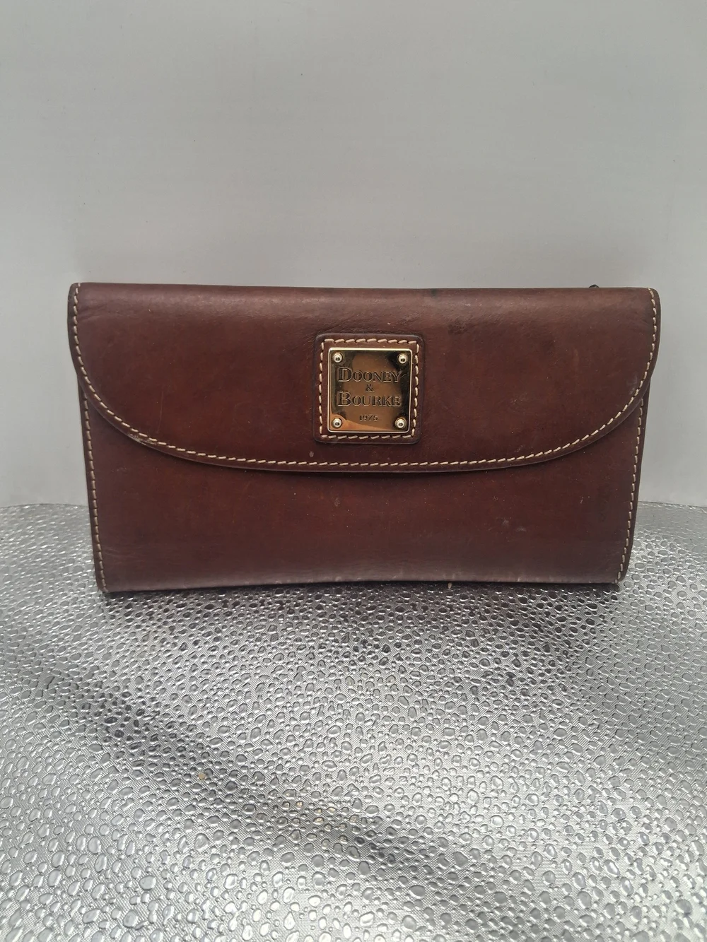 Dooney & Bourke Brown Leather Wallet